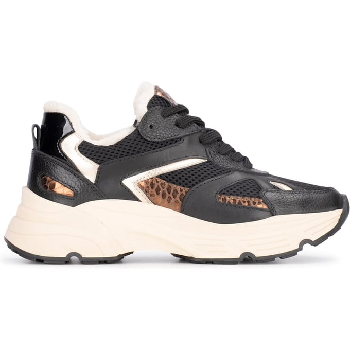 PS Poelman - maat 36- TOKIO Dames Sneaker - Zwart