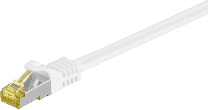 Wentronic 91100 - Netwerkkabel - RJ45 - 25 m - Wit