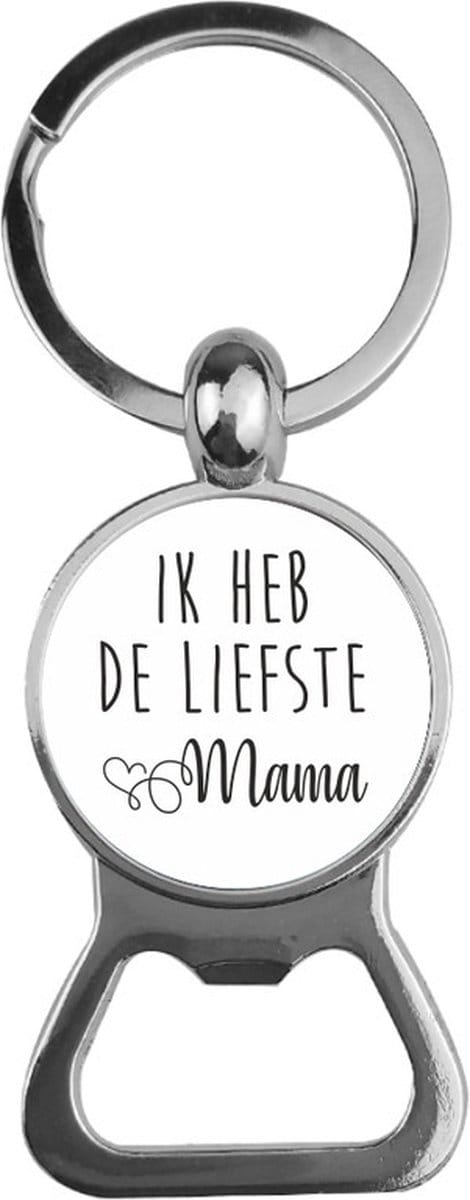 Bieropener Glas -  Ik Heb De Liefste Mama