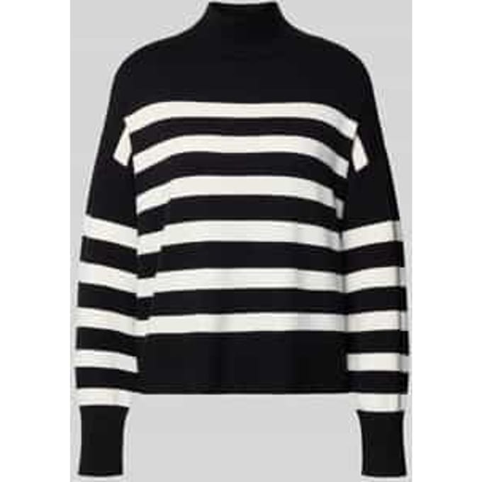 Regular fit gebreide pullover van viscosemix, model 'BARI'