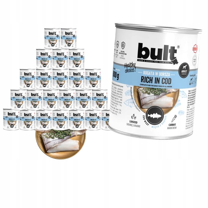 Bult Serie - Honden Natvoer - Dorsz - Hypoallergeen