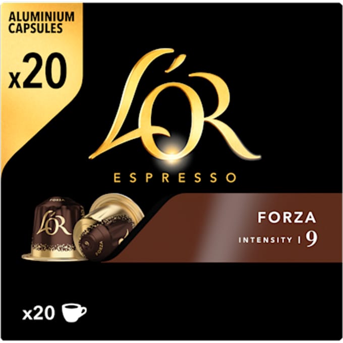 Koffiecups L'Or espresso Forza 20 stuks