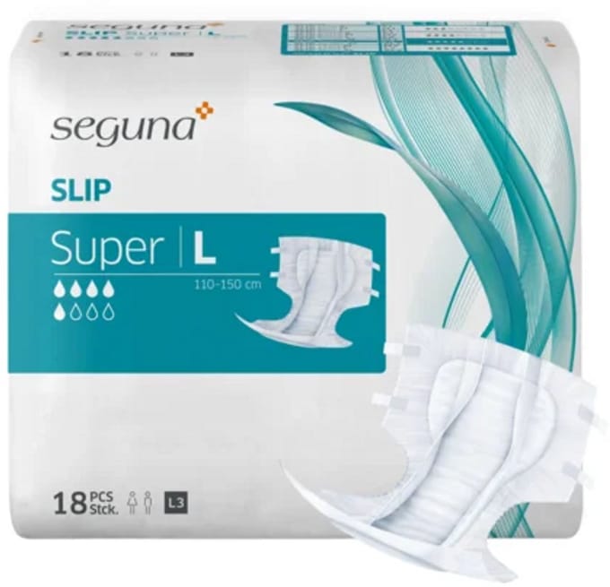 Seguna Slip Super Large - 1 paquet de 18 protections