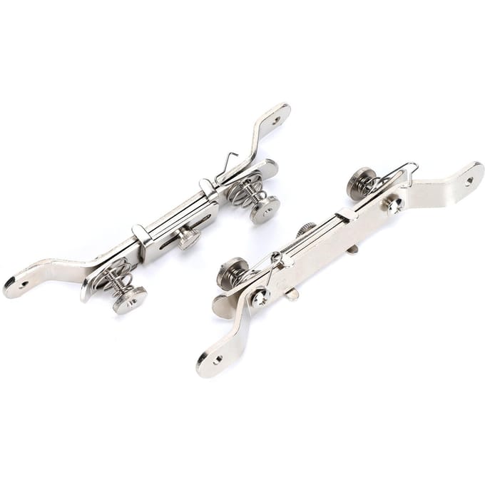 2 Pièces Machine à Coudre Pince Élastique Élastique Clip Outil Pied Presseur Accessoires gray