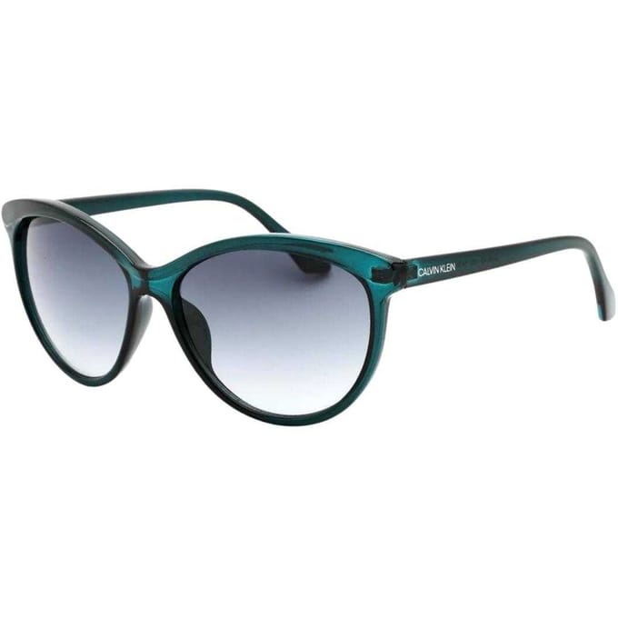 Calvin Klein Heren CK19534S 430 Gradient Zonnebril (Teal/Grijs)