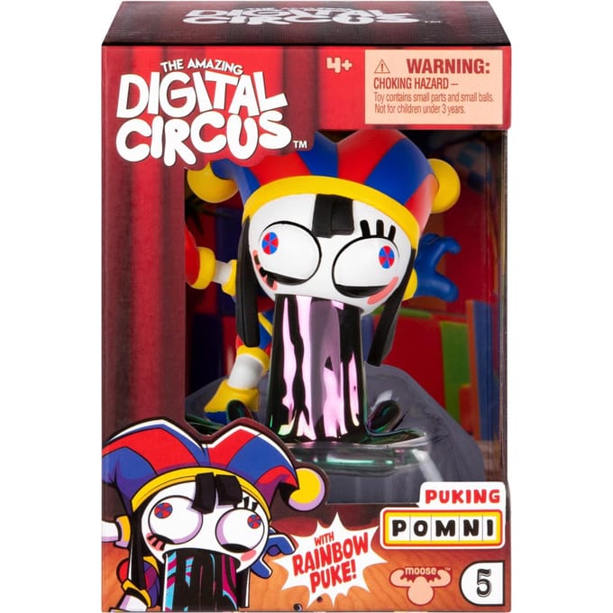 Amazing Digital Circus Pomni Puking Poppetjes en figuren