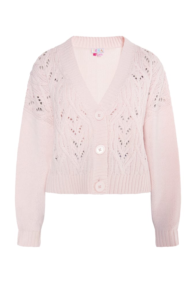 IZIA Gebreid vest Dames roze