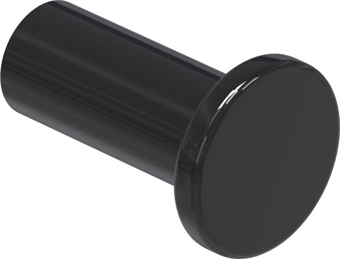IVY Accessoires Handdoekhaak Zwart chroom PVD