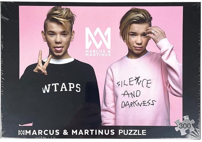 Marcus & Martinus Legpuzzel – 300 Stukjes – 49 x 36 cm