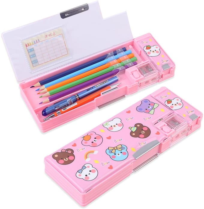 Dailygoods - Pop-up Multifunctionele Etui voor Kinderen - Schattige Pennenbox Organizer