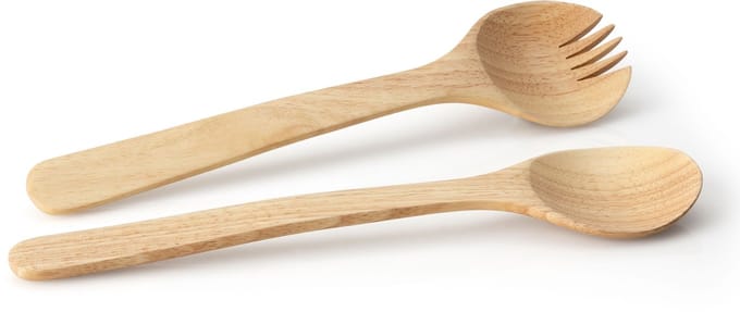 Continenta slabestek L31cm rubberhout