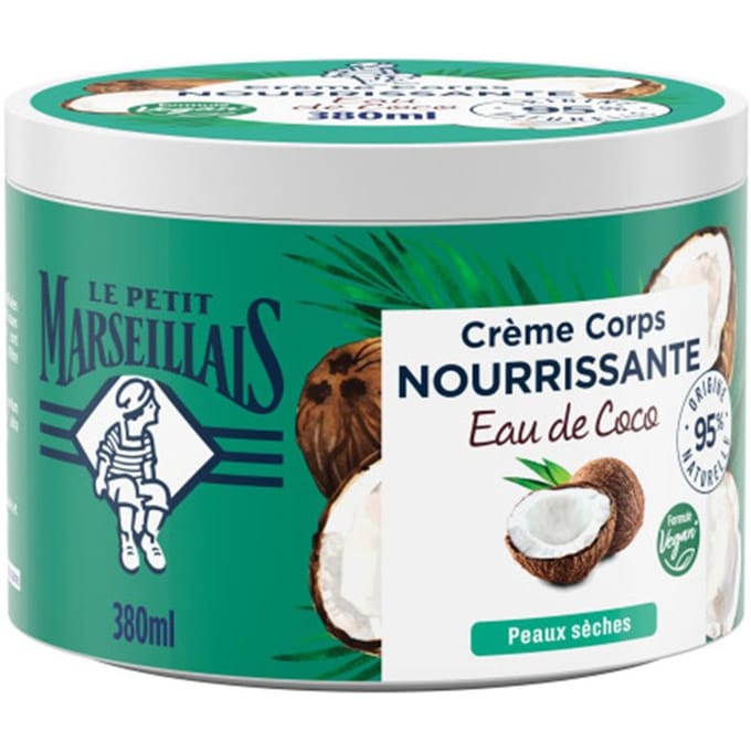 Le Petit Marseillais Voedende Lichaamscrème Kokoswater 380 Crème
