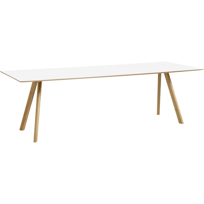HAY Copenhague CPH30 tafel - 250 x 90 cm - lak op waterbasis - white laminate