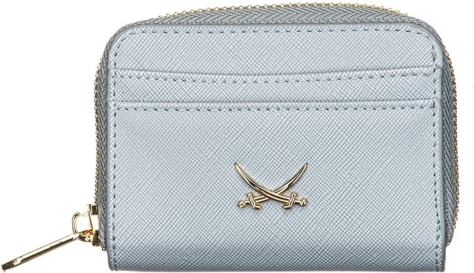 Sansibar Portemonnee Zip Wallet Light Blue Lichtblauw