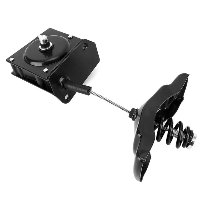 Treuil de support de roue de secours 924 538 Compatible avec Dodge Ram black