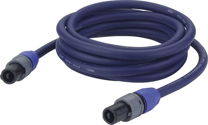 DAP FS176 vergrendelbare speakerkabel 2x 1.5 mm2 6 meter