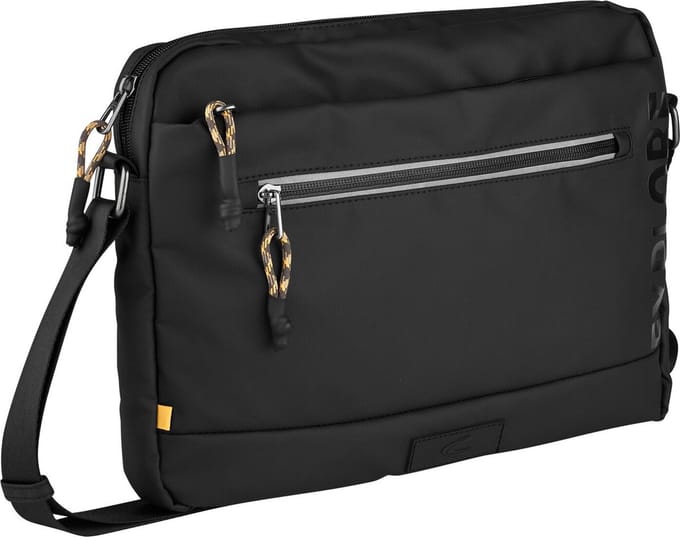 camel active Schoudertas Explore Cross Bag Black Zwart