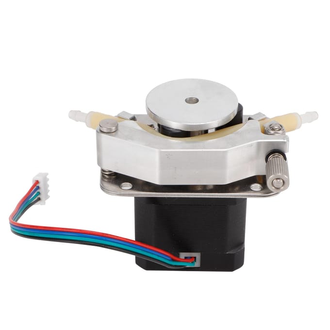 Micro-pompe péristaltique avec moteur pas à pas, pompe à eau à circulation silencieuse et auto-amorçante(16 # 3.2x6. 4
