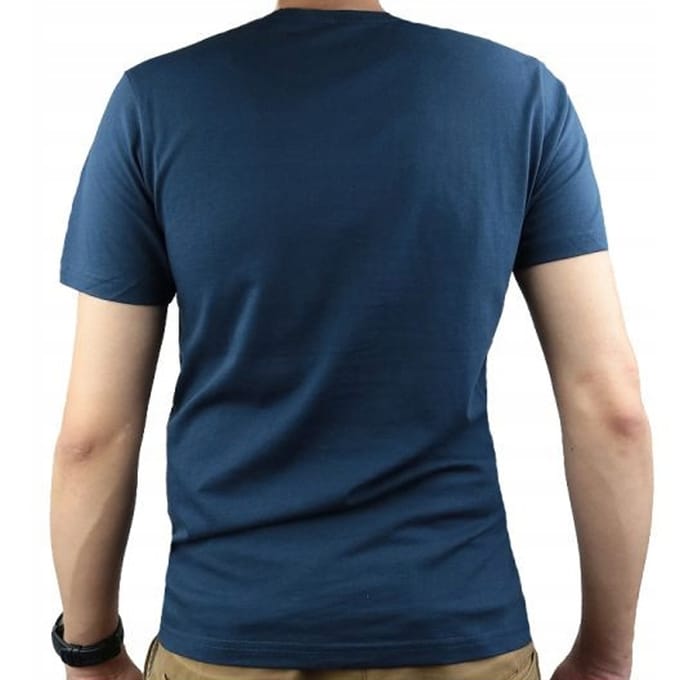 Vans Herenlogo T-Shirt (Marineblauw)