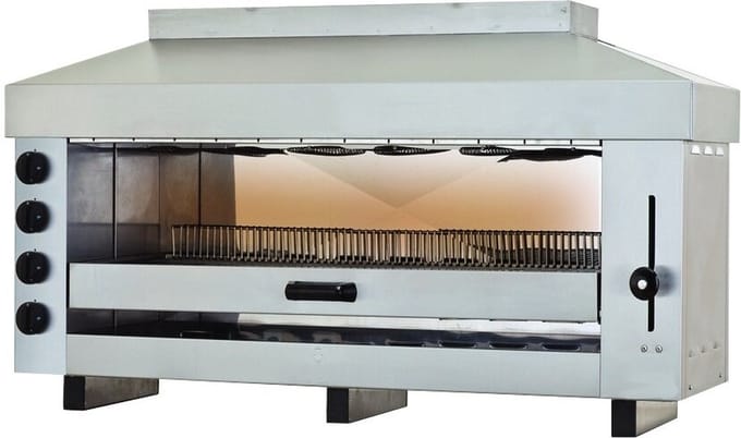 Combisteel Salamander Gas 4 Zones - 7049.0105 - Horeca & Professioneel