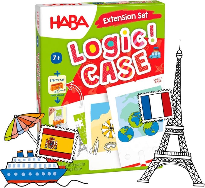 Logic! CASE Verlengset: Vakantie & Reizen - 77 Puzzels voor Jonge Probleemoplossers vanaf 7 Jaar