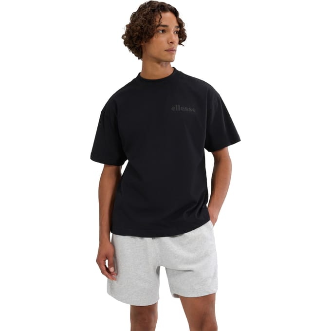 Ellesse Heren Entriamo Achterprint T-Shirt (Zwart)