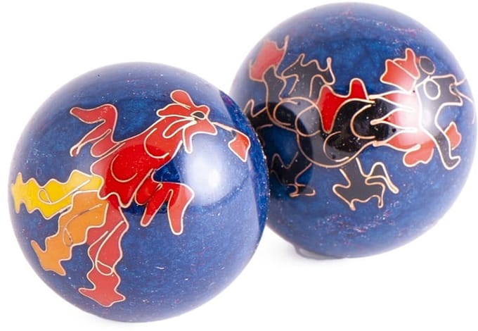 Qi Gong ballen draak phoenix 40 mm