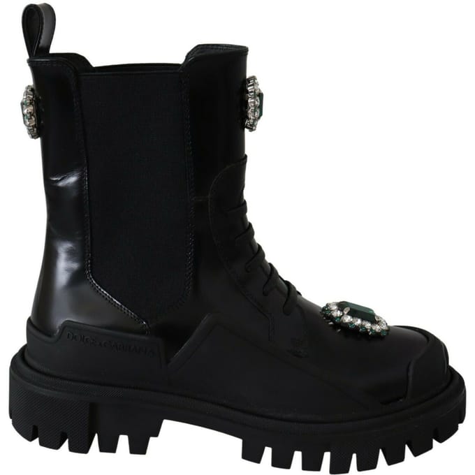 Kristallen Versierde Veterschoenen