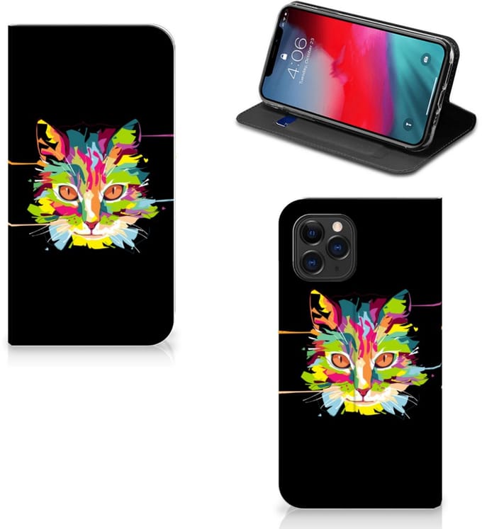 Apple iPhone 11 Pro Magnet Case Cat Color