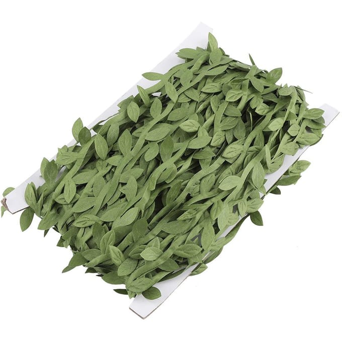 Groene Bladeren Bladrand Slinger Krans Feest DIY Sieraden Bruiloft Feest Huisdecoratie beige