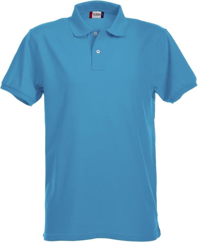 Clique Stretch Premium Polo 028240 - Turquoise - M