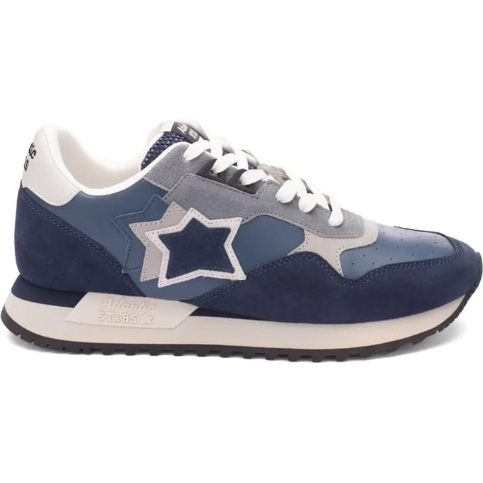Lederen en suède sneakers Atlantic Stars Draco