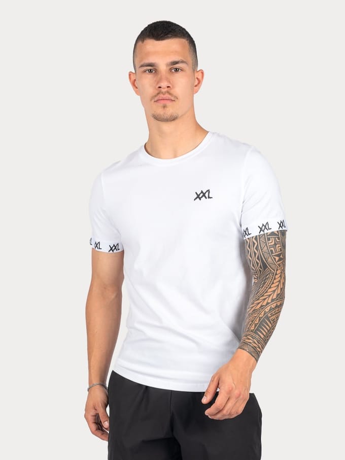 XXL Sportswear Iconic T-Shirt - White Wit L