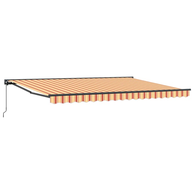 vidaXL Zijde Frame Meerkleurig 450 × 300 cm Polyester met PU-coating