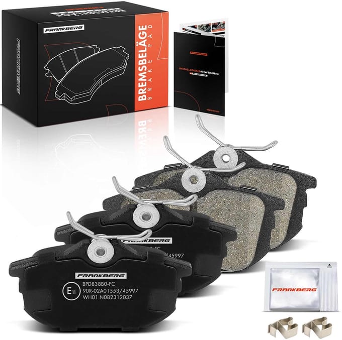 Frankberg 4x remblokken achteras voor Mitsubishi