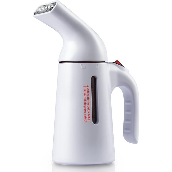 Kledingstomer Thuis Handheld Mini Stoomstrijkijzer 700W Hoogvermogen Draagbare Stoommachine Voor Kleding EU Plug wit