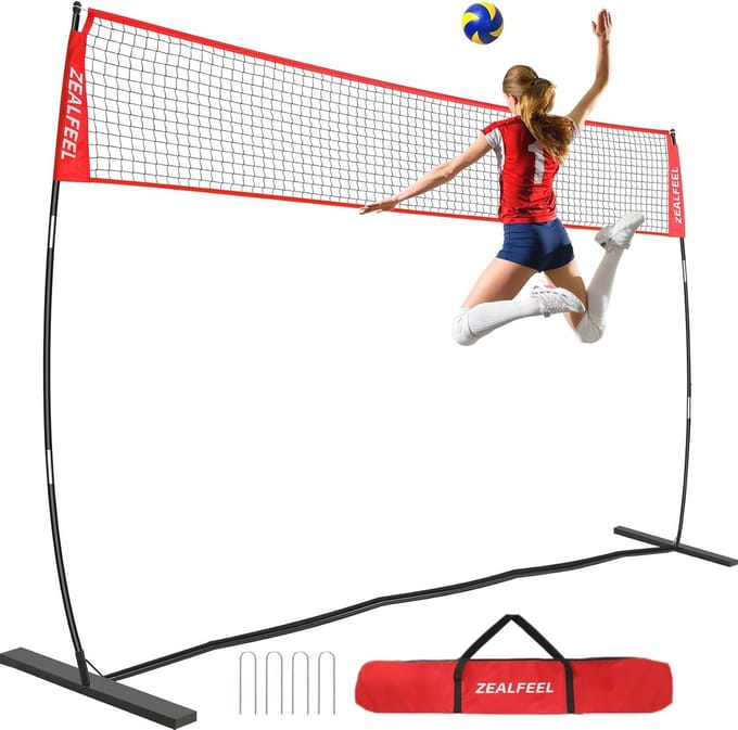 Volleybal Net 12Ft - Ideaal voor Tuin en Sportveld