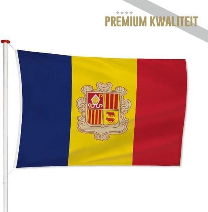 Andorraanse Vlag Andorra 100x150cm