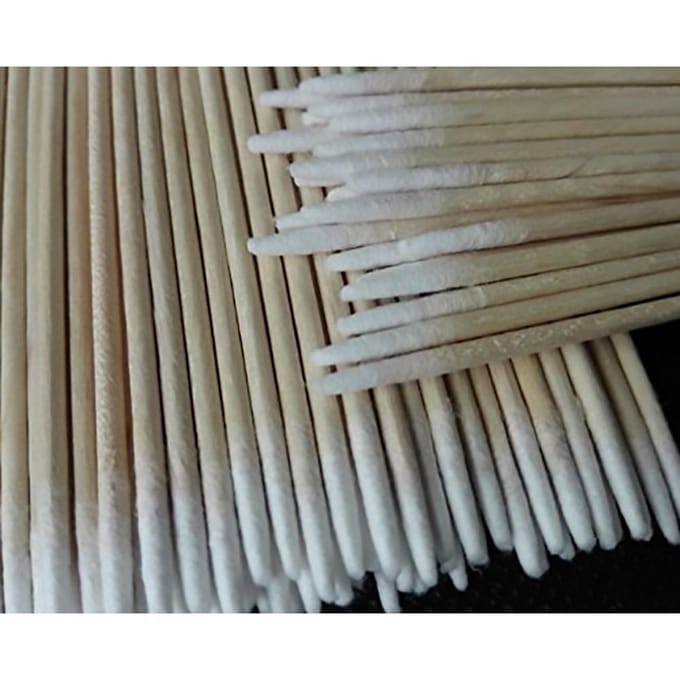 300 stuks Wegwerp Make-up Microblading Wattenschijfjes Wimperverlenging Applicator Make-up Verwijderen gray