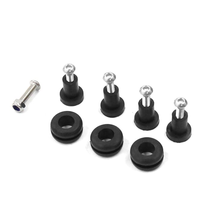 Bolt-on Radiateur Beugel Kit Vervanging voor Honda Civic 19922000 veelkleurig