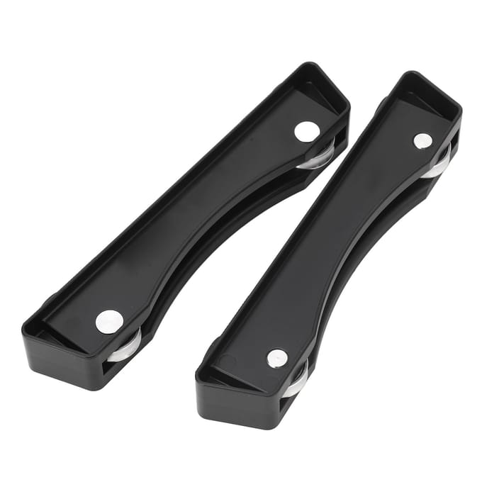 1 Paire Support Bobine Filament Imprimante 3D ABS Support de Fixation Siège pour PLA ABS TPU black