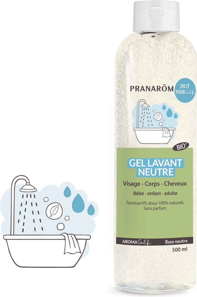 Pranarom - Neutrale reinigingsgel - Bio - 500 ml