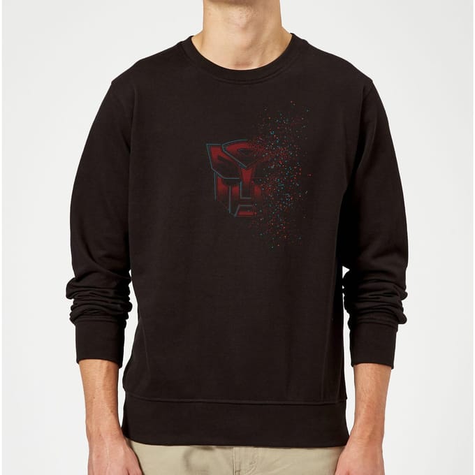 Transformers Autobot Fade Sweatshirt - Black - M