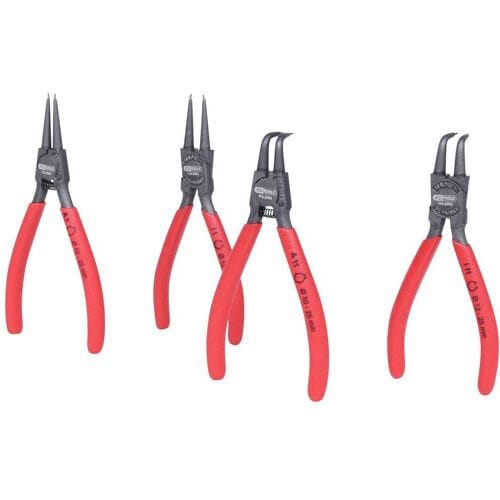 KS TOOLS Borgveertangset 10-25 mm 4-delig - 119.2050
