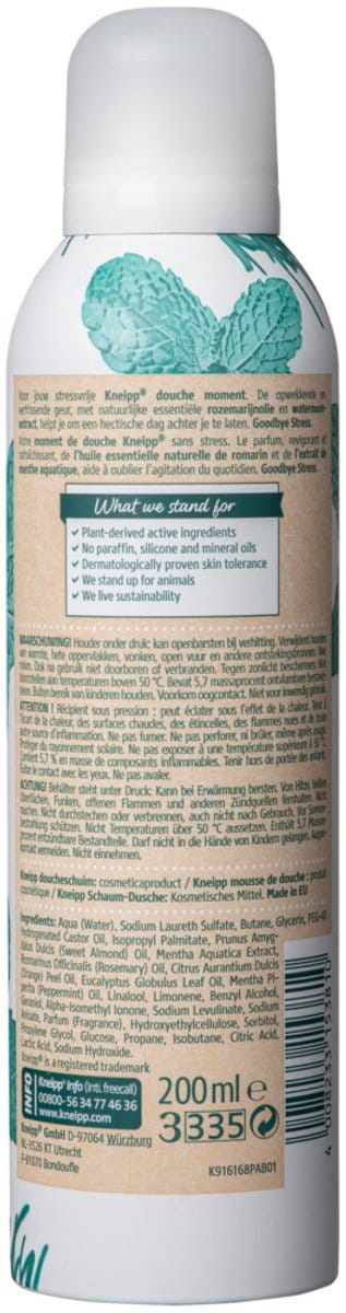Kneipp Douche Foam Goodbye Stress - 3 x 200 ml - Voordeelverpakking
