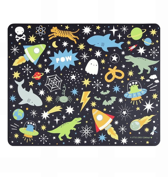 A Little Lovely Company - Placemat voor kinderen - Galaxy