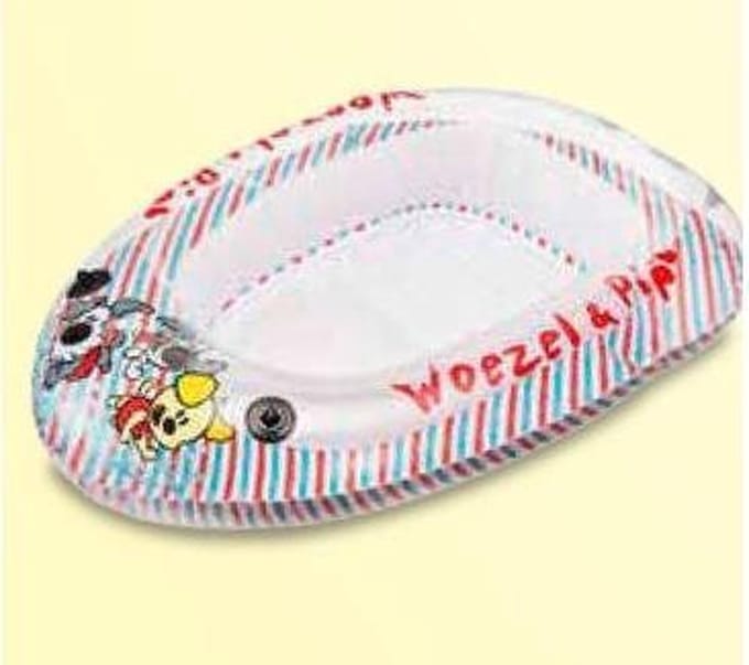 RuboToys - Woezel en Pip Opblaasbootje - 100 x 67 cm