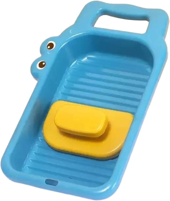 Wasbord - Waskrokodil - Handwas Kleding - Compact Geribbeld - 32x18x5cm - Groen