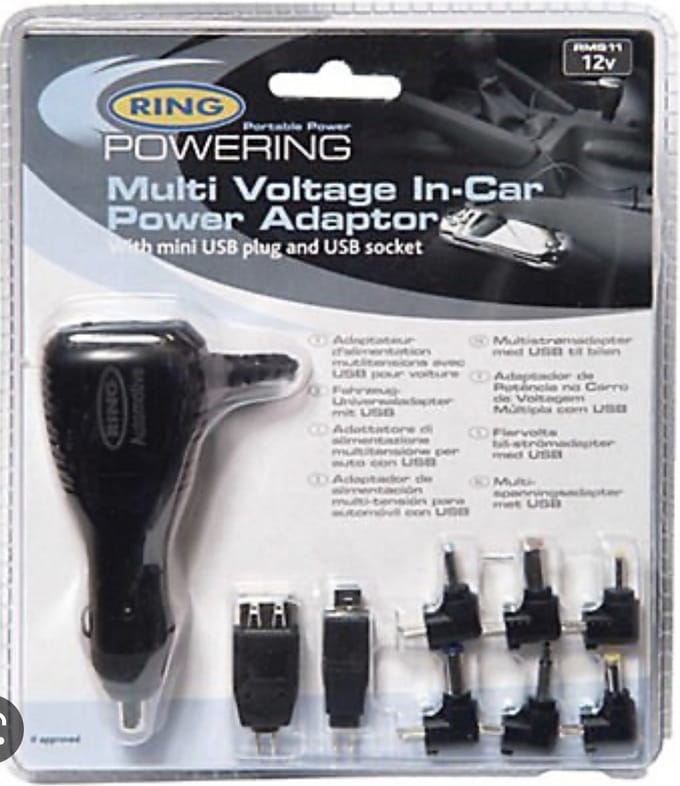 Ring Multi Voltage 12volt adaptor