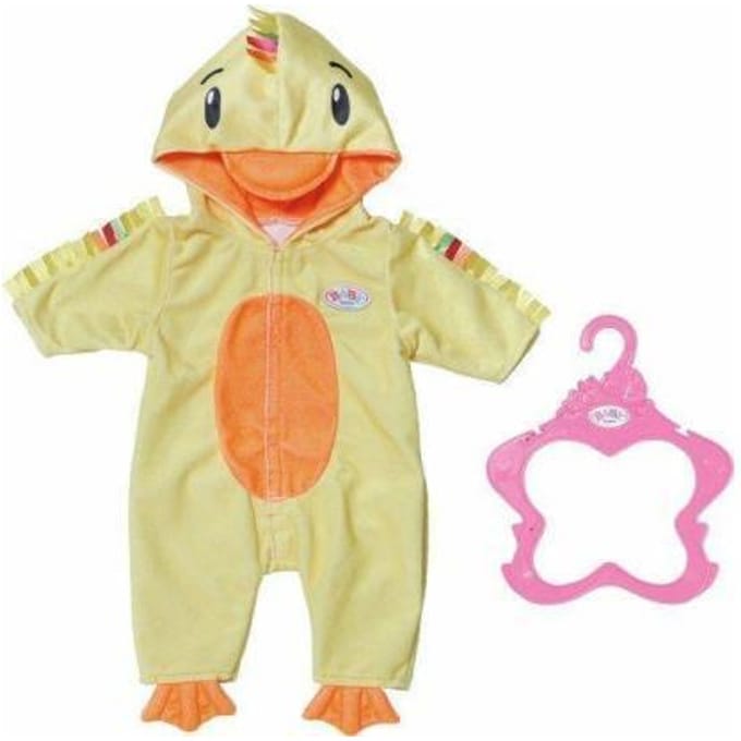 Zapf Creation BABY born Nachtonesie Eend 43cm Poppenkleding